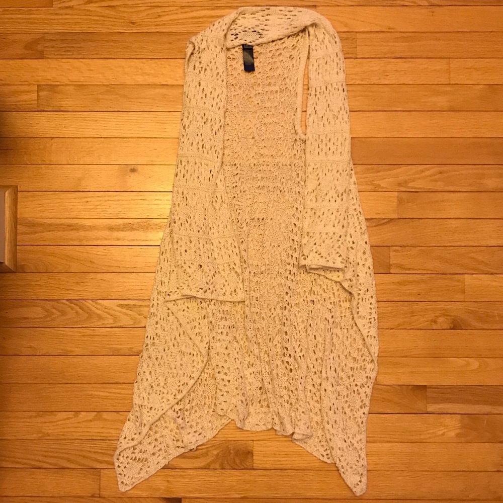 Forever 21 sweater vest cardigan